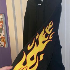 Flame hoodie